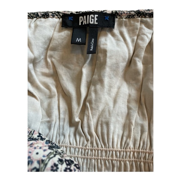 PAIGE Gisela Smocked Floral Long Maxi Dress - Picture 5 of 7